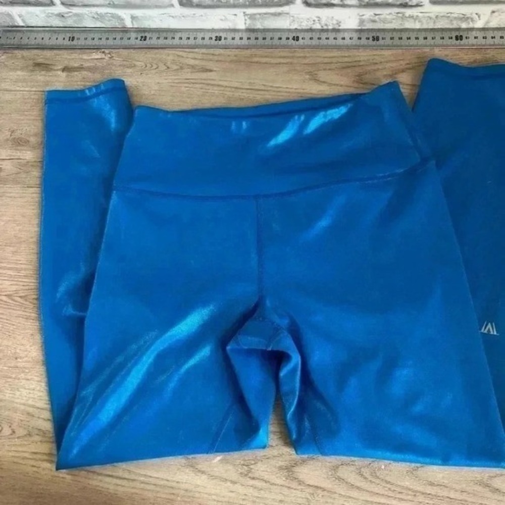 IVL‎ Collective Metallic High Waisted Leggings Size 8